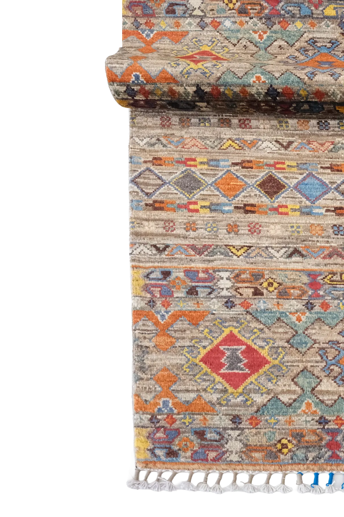 Afgan Halı   %100 Saf Yün   1.23x1.78=2.21m2  35x40 ilmek