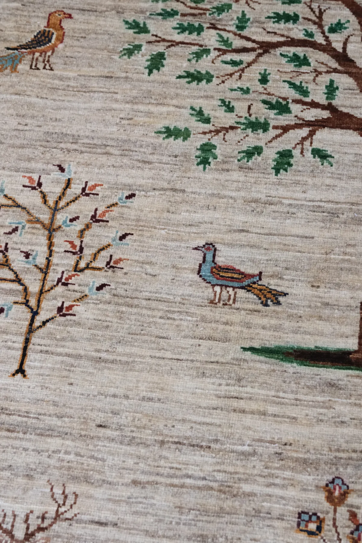 Afgan Halı   %100 Saf Yün   1.87x1.28=2.40m2  35x40 ilmek