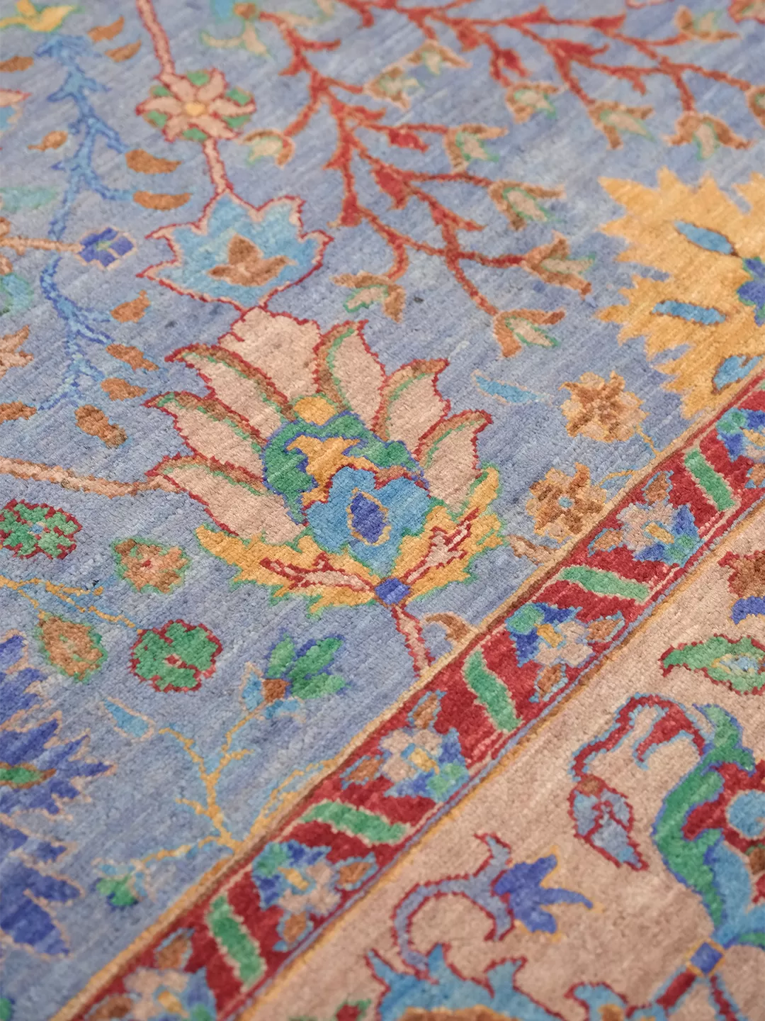 Afgan Halı   %100 Saf Yün   3.00× 2.07 =6.21m2  50x50ilmek