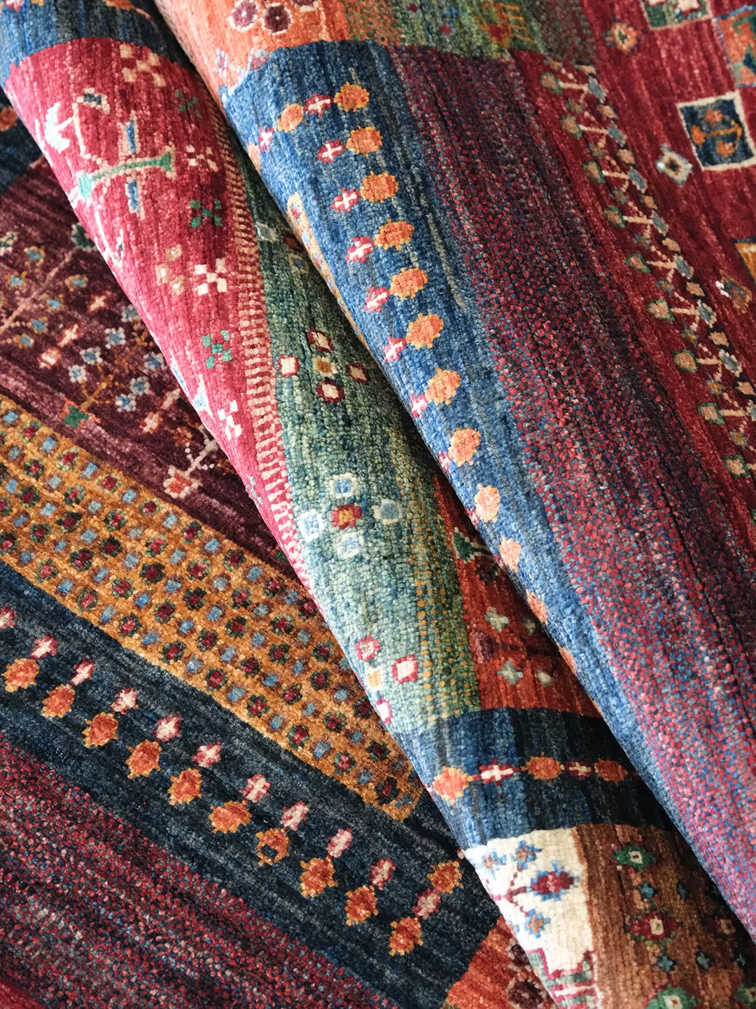 Afgan El Dokuma Yolluk   %100 Saf Yün   2.76× 0.82 =2.26 m2