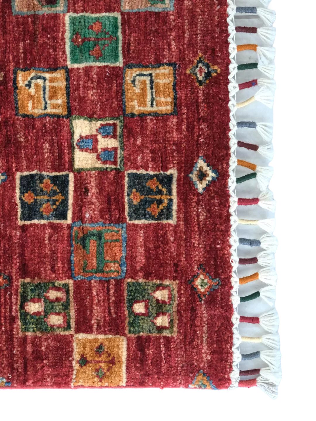 Afgan El Dokuma Yolluk   %100 Saf Yün   2.76× 0.82 =2.26 m2