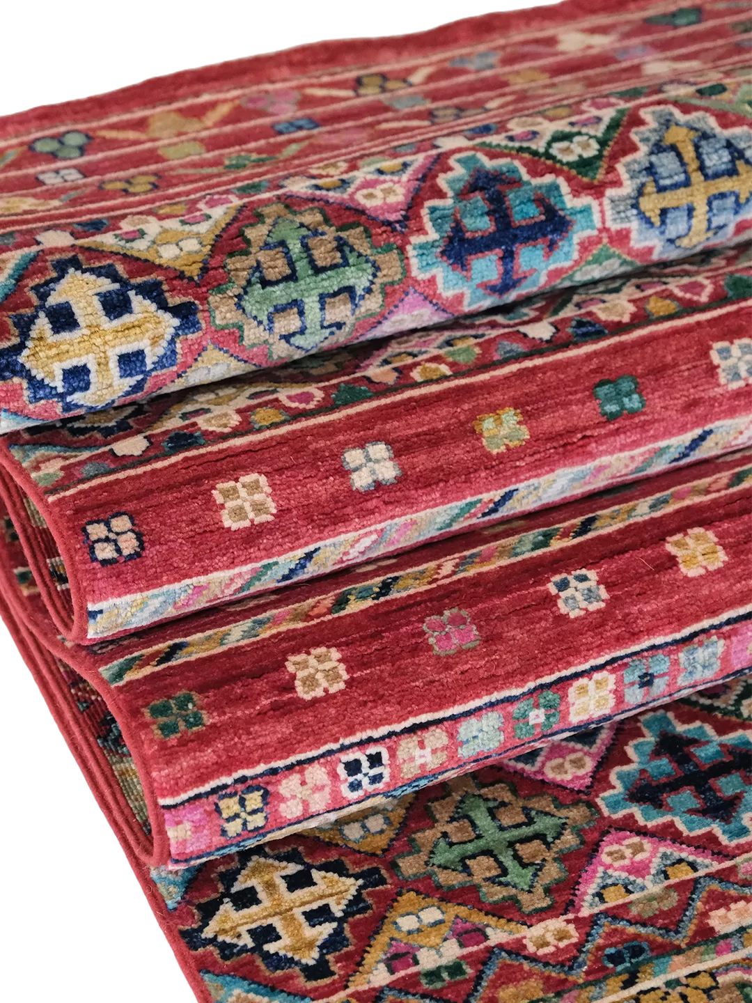 Afgan El Dokuma Yolluk   %100 Saf Yün   2.91× 0.81 =2.36 m2