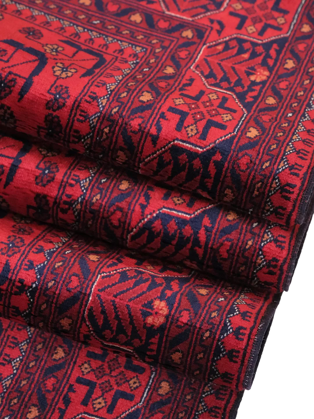 Afgan El Dokuma Yolluk   %100 Saf Yün   2.93× 0.81 =2.37 m2