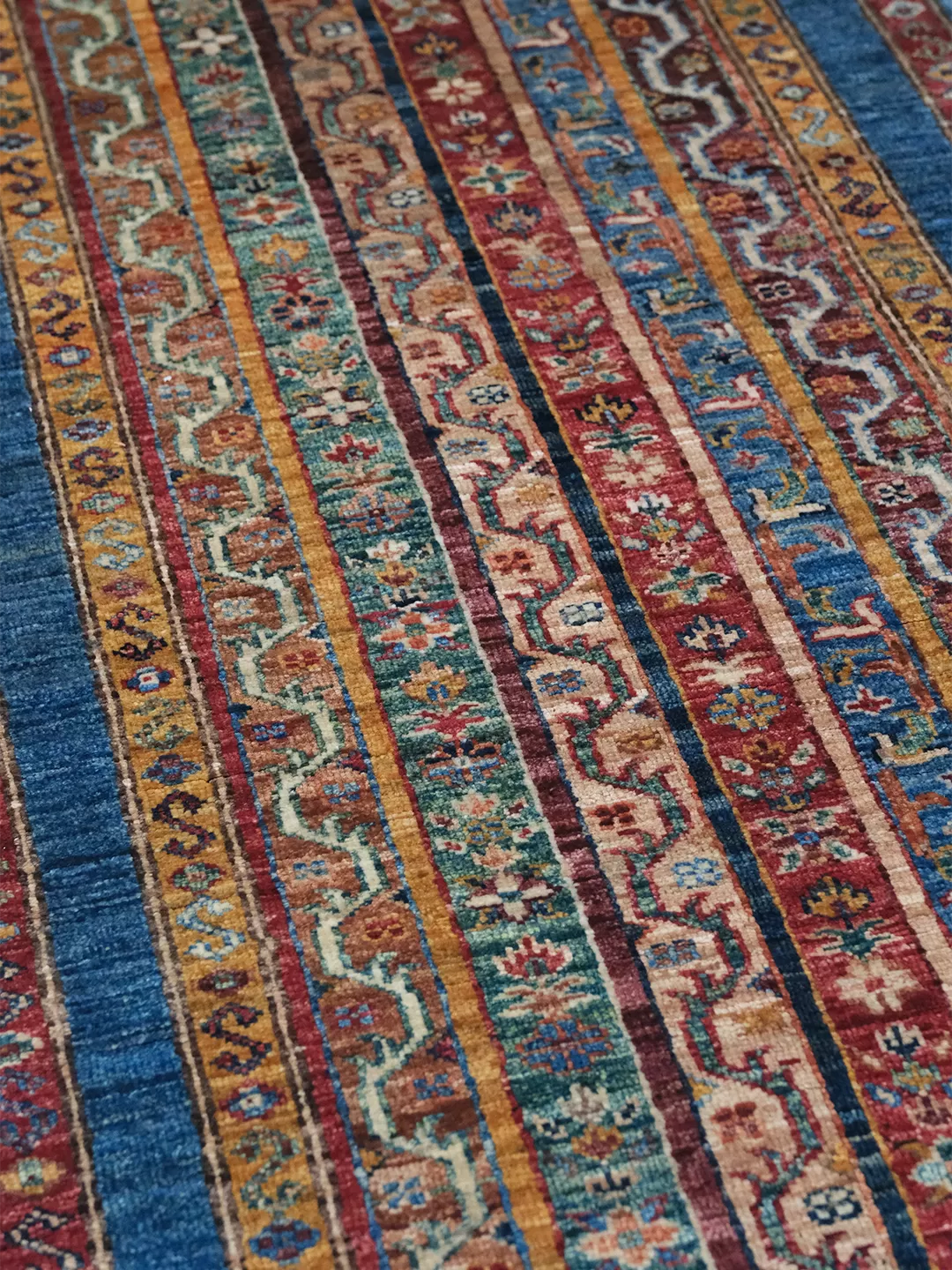 Afgan El Dokuma Yolluk   %100 Saf Yün   3.05× 0.80 =2.44 m2