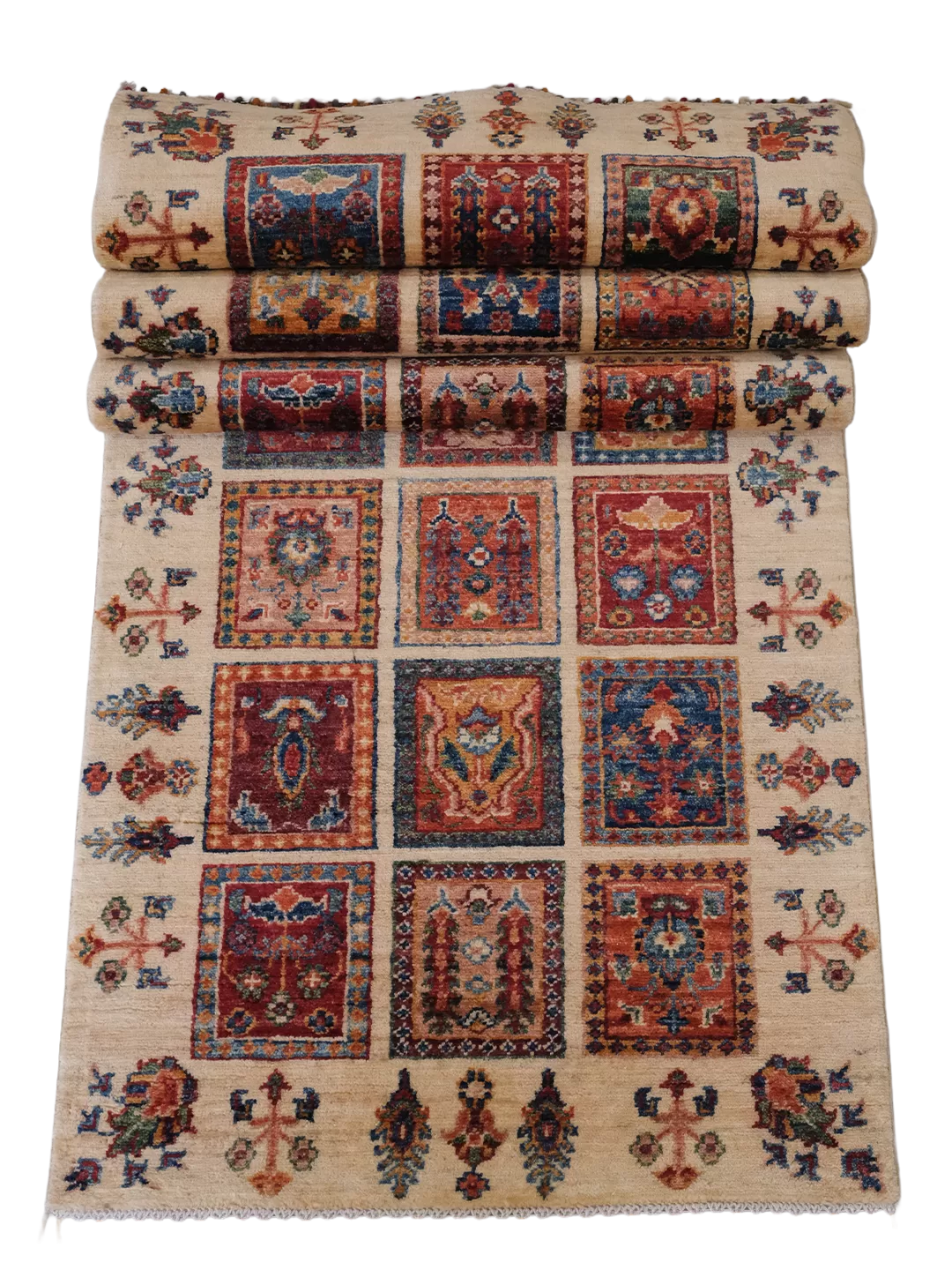 Afgan El Dokuma Yolluk   %100 Saf Yün   2.97× 0.76 =2.26 m2