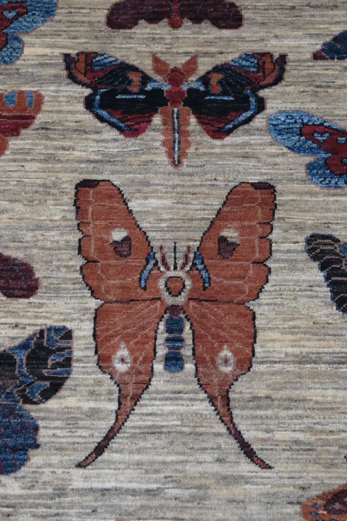 Afgan Halı  %100 Saf Yün  1.98x.1.51= 2.98m2  35x40 ilmek