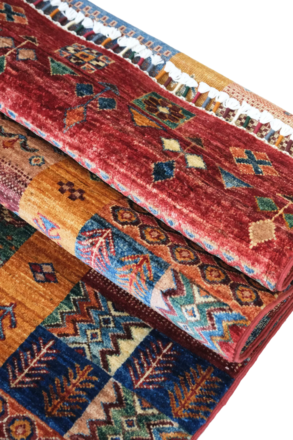 Afgan Halı  %100 Saf Yün  2.34x.1.74= 4.07m2  35x40 ilmek